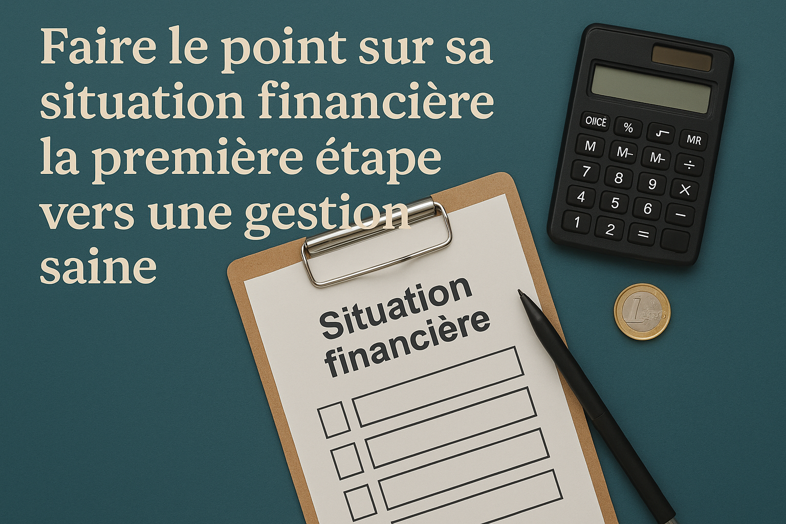 Faire le point sur sa situation financière : la première étape vers une gestion saine